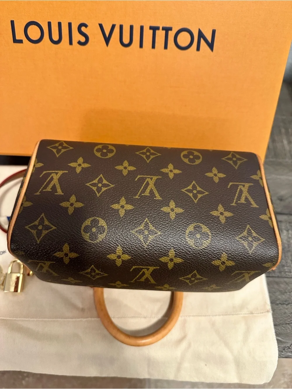 Louis Vuitton Monogram Canvas Speedy Bandoulière 20 - Picture 11 of 16